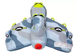 Airhead Jet Fighter 4 Person Towable Tube